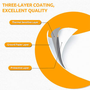 Rouleau de papier thermique pour imprimante Sailing Thermal-Paper-Roll-57Mm-X-50Mm 8.5X11 110Mm*25Mm - Product Image 4