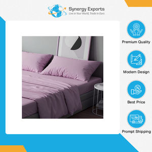 ผู้จัดจำหน่ายระดับโลกจำหน่ายชุดผ้าปูที่นอนโพลีเอสเตอร์ 4 ชิ้น 135 GSM คุณภาพดี ทนทาน อายุการใช้งานยาวนาน ในราคาตลาดลดพิเศษ - Product Image 4