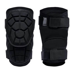 Protector de Codo para Bicicleta, Cómodo, Ligero, Transpirable, Acolchado, con Cierre de Gancho y Bucle para Protección de Articulaciones Exteriores, Negro - Product Image 1