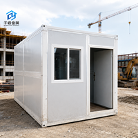 Casa Contenedor Plegable Portátil para Dormitorio de Trabajadores de Oficina en Sitio, Campamento Minero