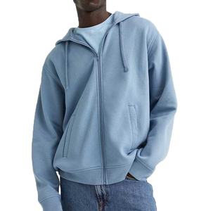 OEM New Arrival Pullover Manufacturer Designer Custom High Quality Cotton Adjustable Vintage Distressed Men Zipper Hoodies 2026 - Product Image 1