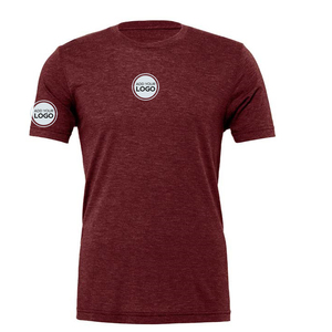 T-shirts unisexes BELLA + CANVAS en jersey CVC, coupe ajustée, col rond, t-shirts unisexes en jersey épais - Product Image 3