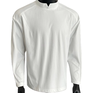 T-shirt à manches longues pour homme, col rond, coupe ample, imprimé personnalisé 2024, coton respirant et écologique, style vintage - Product Image 1