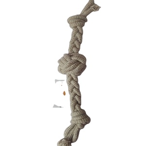 Venta caliente de la más alta calidad de Yute natural cuerda perro juguetes indio proveedor superior fabricante OEM/ODM aceptado al por mayor cantidad a granel - Product Image 1