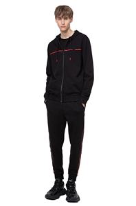 Wholesale Plain Cotton Fitted Jogger Sports Set Jumpsuit High Quality Custom Made logo Sports Zip Tracksuit in Wholesale Prices - Product Image 2