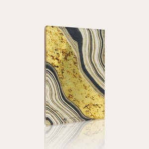 Texte translucide gravé à l'acide à motifs sur mesure Sculptures d'intérieur Couleur sablée pour l'éclairage d'escalier d'hôtel de salle de bain extérieure - Product Image 2