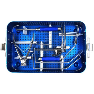 Kit de chirurgie orthopédique de la colonne vertébrale, rétracteur de colonne vertébrale, ensemble d'instruments de discectomie, outils de chirurgie vertébrale, kit médical en acier inoxydable - Product Image 2
