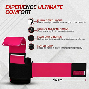 Cinturón de Soporte Lumbar Ajustable de Neopreno con Cierre de Gancho y Bucle para Entrenamiento de Fuerza y Levantamiento de Pesas, Transpirable, Unisex - Product Image 5