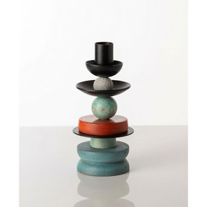 Candelabro de Madera y Metal de la Mejor Calidad para Decoración del Hogar, Perfecto para Crear un Ambiente Cálido y Sofisticado - Product Image 1