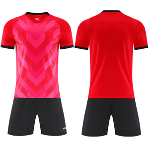 Ensemble maillot et short de football personnalisé pour homme, impression par transfert thermique, blanc menthe, col en V, manches courtes, 100 % polyester, anti-humidité - Product Image 2
