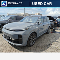 Li Auto L8 Ultra EREV Hybride SUV d'occasion 2025, 5888 km, 6 places, rapport d'inspection, conduite à gauche, à vendre, exportation Chine
