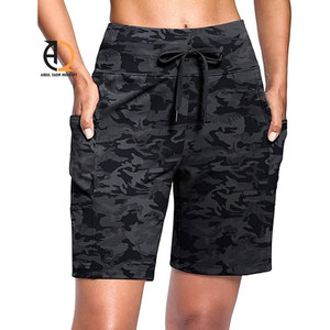 Shorts pour femmes, coupe ajustée, taille haute, shorts d'été tendance - Product Image 2