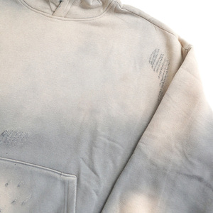 Custom Distressed Winter Sweatshirt Hoodie Men Oversized Fit Vintage Washed Boxy Pullover Streetwear <b>Fashion</b> Clothing Wholesale - Product Image 3