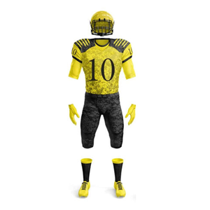 Uniforme de football personnalisable OEM de haute qualité 100 % polyester respirant, motif drapeau américain, pour les saisons été-automne - Product Image 3