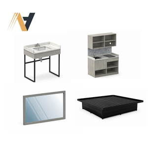 Système de mobilier de chambre d'hôtel de qualité commerciale pour zones périurbaines - Ensemble MDF/HPL/LPL pour l'hôtellerie à fort volume - Fabricant vietnamien - Product Image 3