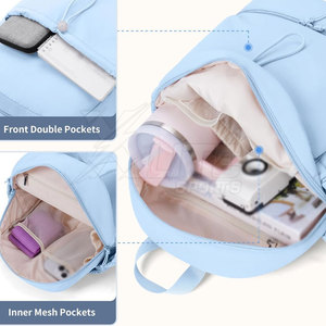 Custom Made High Quality Multi-Functional Polyester <b>Large</b> Capacity Storage Travel <b>Backpack</b> for Laptop and Daily Use - Product Image 2