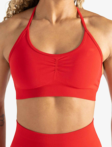 Ensembles de yoga et de fitness élastiques personnalisés pour femmes, soutien-gorge de sport à fort impact, vente en gros, haute qualité, nouvelle collection - Product Image 4