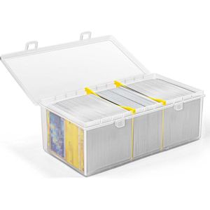 1 Confezione da 400 Divisori in Plastica per Scatole Porta Carte Collezionabili - Organizzatore per Carte Sportive e da Baseball - Product Image 1