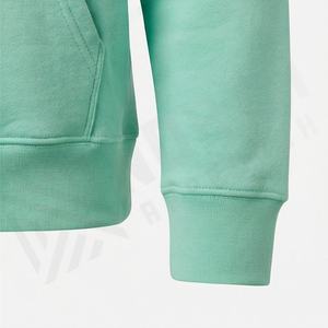 Sweat à capuche pour homme 100% Coton de qualité, coupe épaules tombantes, en molleton bouclette lourd, uni, pour le printemps, personnalisable avec impression et broderie - Product Image 6