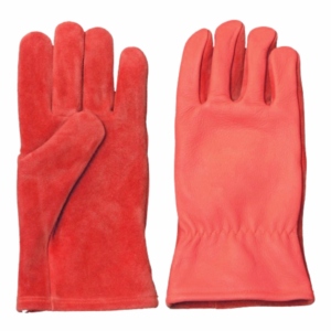 Premium Quality Cowhide Split & Grain Leather Construction <b>Gloves</b> CE Certified Anti-static Abrasion Heat Resistant Safety - Product Image 2