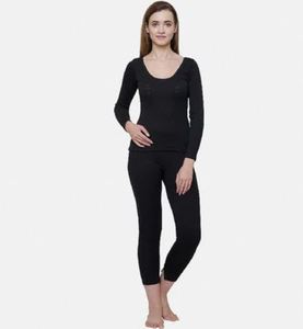 Camiseta térmica ligera para mujer, cómoda para uso diario, transpirable, cálida, de manga larga. - Product Image 1