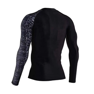 Camisetas de Protección Solar para Hombre de Alta Demanda, con Logotipo Personalizado, Impresión por Sublimación, Sólidas, Transpirables, Ligeras, de 220g, de Poliéster/Nailon - Product Image 2