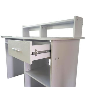 Scrivania per Computer Moderna in Stile Generale, in Truciolato E1 15MM, Colore Bianco - Product Image 6