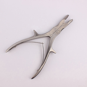 Pince à os Stille-Luer droite de 22 cm en acier inoxydable, forceps chirurgical orthopédique pour la coupe précise des os - Product Image 6