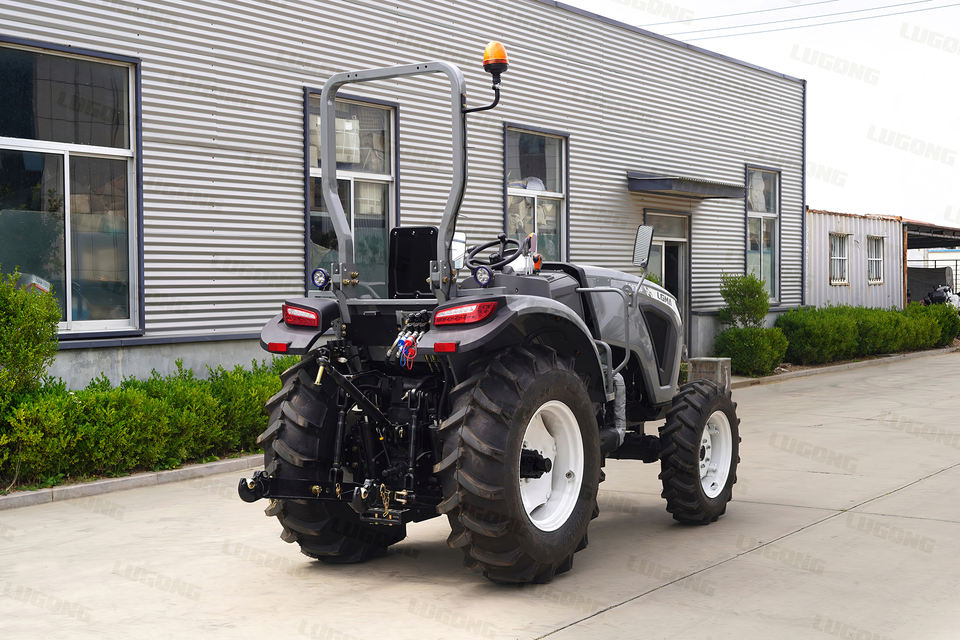 Lugong LGF704 Compact 4WD Narrow Track Tractor for Greenhouse and ...