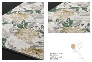 กระเบื้องพอร์ซเลนสไตล์โมเดิร์น ขนาด 60x120 ซม. 600x1200 มม. 24x48 นิ้ว รูปแบบขนาดใหญ่ เหมาะสำหรับตกแต่งบ้าน สำนักงาน และโครงการที่อยู่อาศัยอย่างมีสไตล์ - Product Image 4