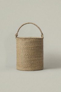 <b>Tall</b> Seagrass Bucket Basket Handmade <b>Storage</b> Basket Wholesale eco-friendly Made in Viet Nam - Product Image 5