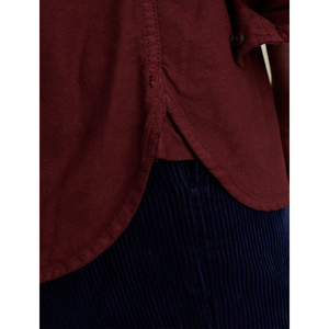 Chemises habillées à manches longues, à bouton unique, en polyester/coton, anti-plis, col montant, avec logo personnalisé, pour hommes et femmes, collection Printemps - Product Image 6