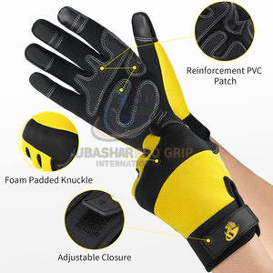 Guantes Mecánicos Resistentes Diseñados para Servicio Automotriz y Aplicaciones de Manejo General - Product Image 5