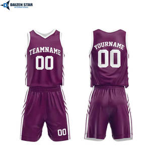 Ensemble de maillots de basket-ball réversibles personnalisés de haute qualité pour les entraînements et les tournois - Product Image 5