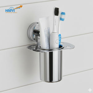 Soporte de Pared para Vaso Individual, Ecológico, de Alta Calidad y Duradero, de la Colección Arion, para Baños Modernos, Apartamentos y Hoteles - Product Image 2