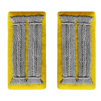 Insignia para blazer ligera hecha a medida, bordada a mano con hilo de plata, tela chenilla, cuero PU, alfabeto, cresta, flor, sombrero