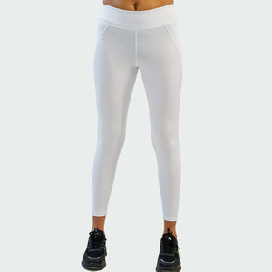 Fournisseur OEM d'ensembles de yoga sans couture, leggings côtelés en nylon et élasthanne, soutien-gorge de sport, conception de logo personnalisé, fabricant à faible MOQ - Product Image 4