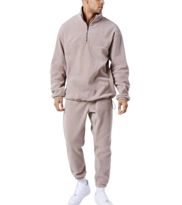 OEM Custom Men Joggers Heavyweight Mens Casual Polar Fleece Jogger Tracksuit Pants Custom Running Sports Gym Jogger Pants Mens - Product Image 5