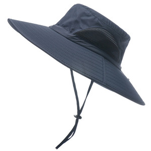 Summer <b>Sun</b> <b>Hat</b> <b>Men</b> Women <b>Sun</b> Protection Wide Brim Bucket <b>Hat</b> Waterproof Breathable Custom Fishing Boonie <b>Hat</b> - Product Image 1