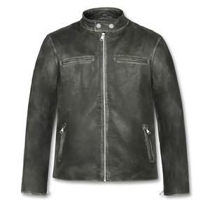 Chaqueta de cuero para hombre, ropa exterior de moda premium, chaqueta de invierno elegante para hombre, chaqueta de cuero genuino de alta calidad, chaquetas duraderas para hombre - Product Image 1