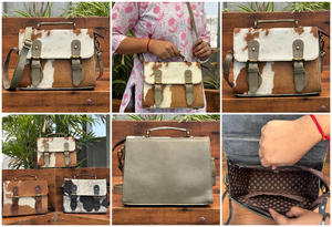 À la mode de haute qualité 2025 peau de vache femmes sacs de messager concepteur de luxe en cuir véritable bandoulière sacs à main à bandoulière sacs à main - Product Image 3