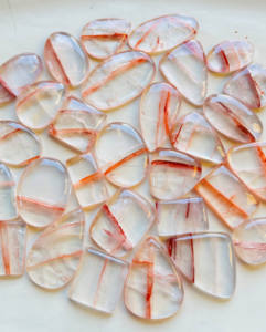 Cabochon de quartz cerise naturel de qualité AAA fait à la main lisse poli pierre précieuse en vrac ASHU GEMS Rajasthan 20MM-50MM pour une haute qualité - Product Image 3