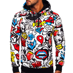 Fournisseur pakistanais de sweats à capuche pour hommes en sublimation, streetwear, nouvelle mode, sweats à capuche pour hommes en sublimation de haute qualité - Product Image 1