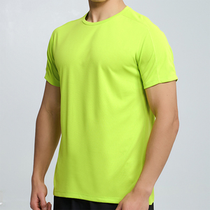 เสื้อคอ50% คอกลมผ้าโพลีเอสเตอร์ผสมเสื้อยืดผู้ชายแขนสั้นไตร25% ผ้าฝ้ายผสมพิมพ์ลายตามสั่ง - Product Image 1