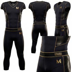 Uniforme de Fútbol Americano Sublimado de Lujo, Tela Antibacteriana de Secado Rápido, Jersey de Fútbol Profesional de Liga Completa - Product Image 6