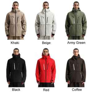 เสื้อแจ็คเก็ตสกีกันน้ำสำหรับผู้ชายและผู้หญิง  แบบสั่งทำพิเศษ สำหรับฤดูหนาว ป้องกันลม อุ่นสบาย พร้อมวัสดุเปลือกนอกสำหรับผู้ใหญ่ เหมาะสำหรับเล่นสโนว์บอร์ดและสกี - Product Image 6