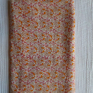 Wholesale Custom Block Printing Fabric By The Yard <b>Sewing</b> Crafting Garments, Bags & Home Bedding Accessories Redesign Raw Fabric - Product Image 1