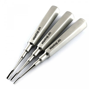 ชุดเครื่องมือถอนฟันและยกโคนรากฟัน 3 ชิ้น ทำจากเหล็กกล้าไร้สนิมคุณภาพสูง สำหรับการถอนฟันและยกโคนรากฟันอย่างแม่นยำ - Product Image 1