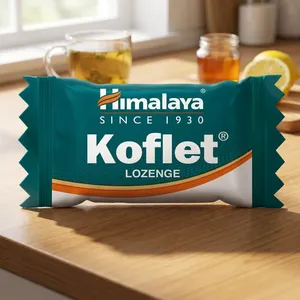 Tabletas Ayurvédicas Koflet, Extracto Prensado en Frío, Suplemento Herbal para el Cuidado de la Garganta, para un Alivio y Frescura Refrescantes, a Precio de Mayoreo - Product Image 1