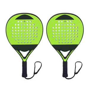 Raqueta de Pádel con Diseño Geométrico de Carbono 3K, Patrón Triquetra, Forma de Lágrima, Núcleo de Eva Suave - Product Image 1
